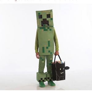 Pottery Barn Kids Minecraft Creeper Costume size 7-8